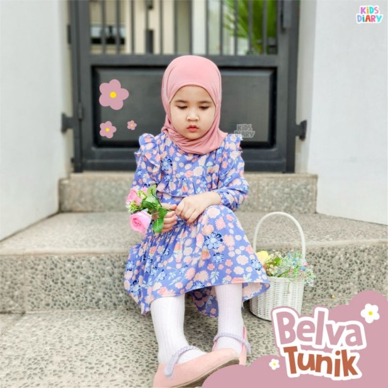TUNIK ANAK BELVA TUNIK KIDS DIARY