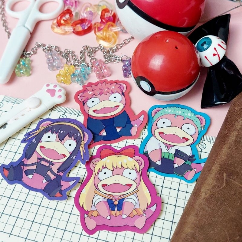 

Slowpoke Cosplay Sticker • Combo Candy •