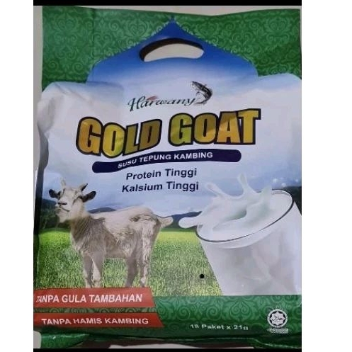 

GOLD GOAT POWDER NO SUGAR ADDED ISI 18 SASET