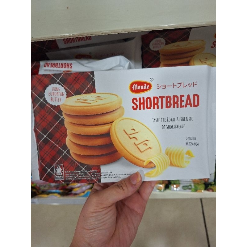 

TERBARU! MONDE SHORTBREAD BISKUIT EUROPEAN BUTTER PREMIUM HALAL