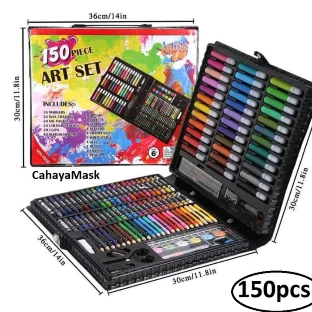 

KODE J83A ART SET ANAK 15 PCS SPIDOL CRAYON SET MENGGAMBAR