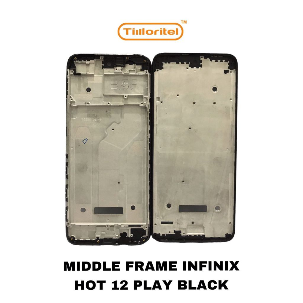 MIDDLE FRAME INFINIX HOT 12 PLAY BLACK