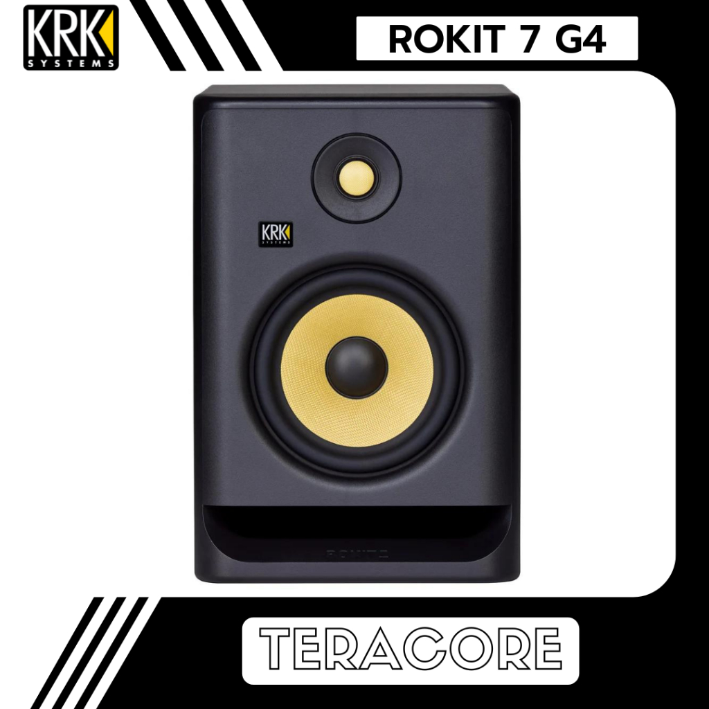 KRK Rokit 7 G4 RP7G4 Speaker Active Monitor Studio Flat Aktif 7 Inch