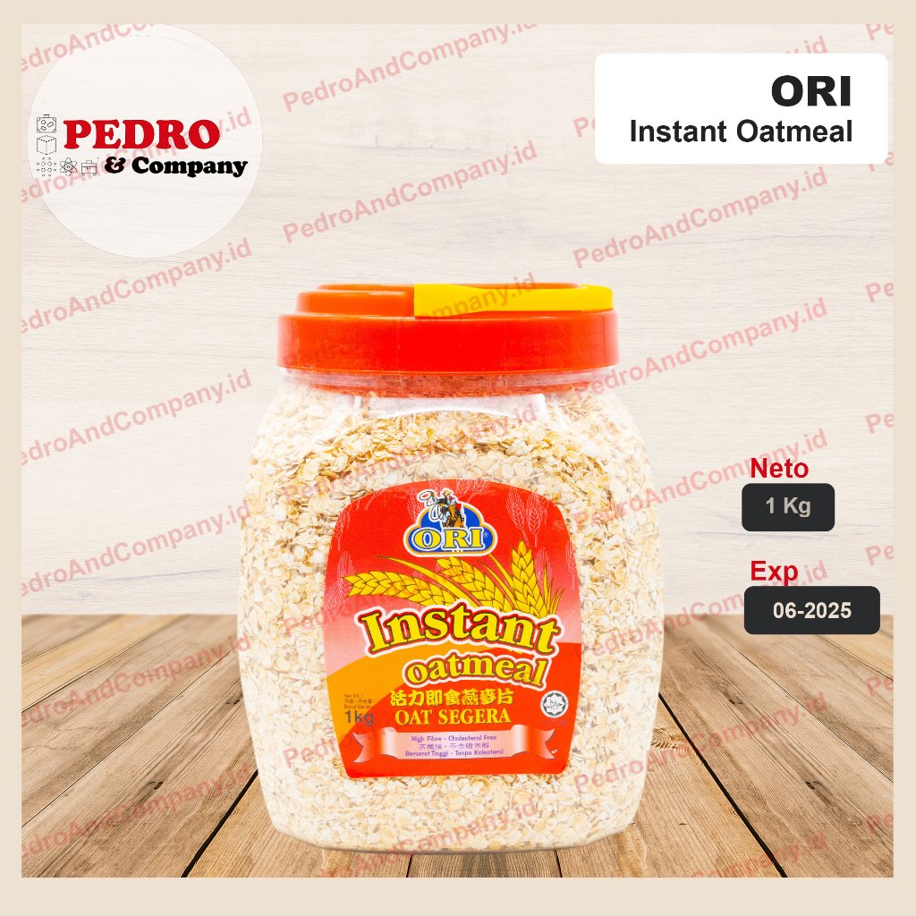 

ORI instant oatmeal 1kg oat segera 1 kg