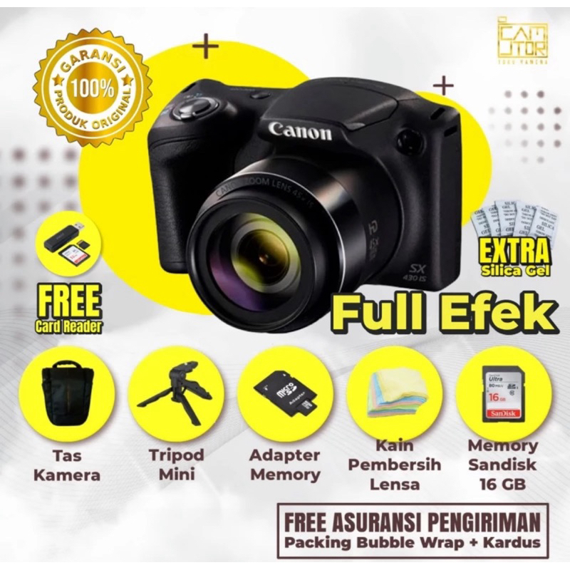 CAMERA CANOON POWERSHOT SX340 iS