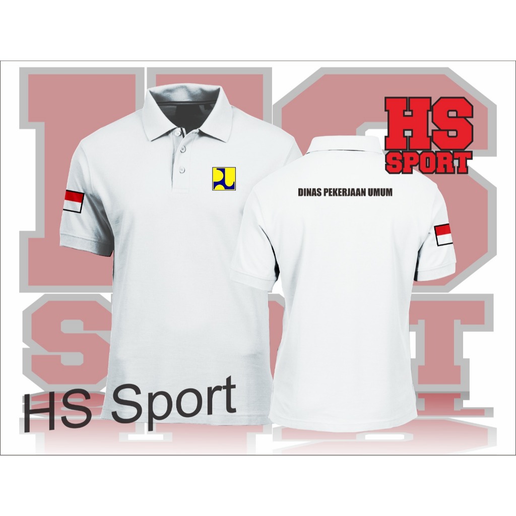 BAJU DINAS PEKERJAAN UMUM - BAJU PUPR - POLO PUPR - POLO DINAS PEKERJAAN UMUM