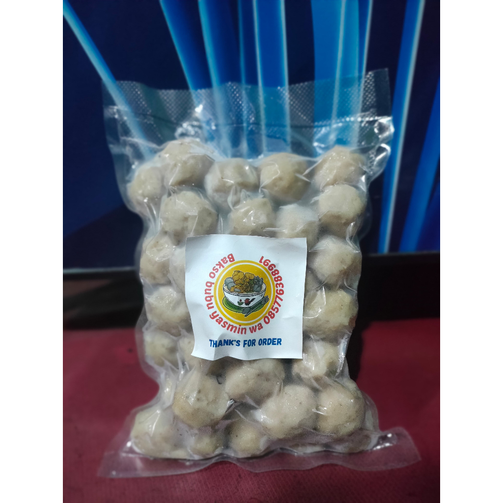

Bakso Daging Home Made isi 50pcs