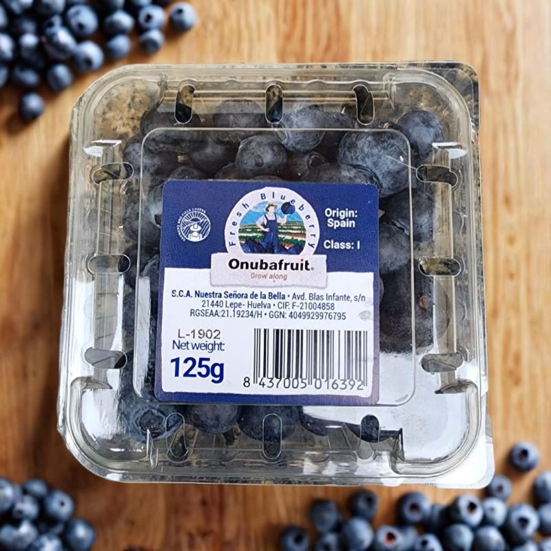 

blueberry per pack 125 grams