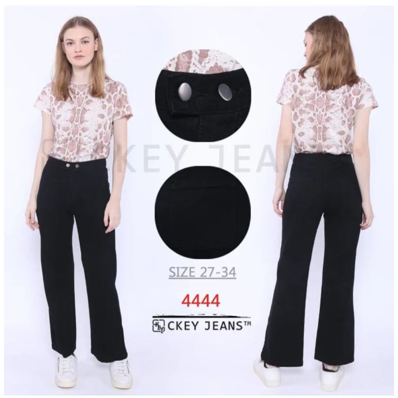 celana kulot jeans kancing 2 4444