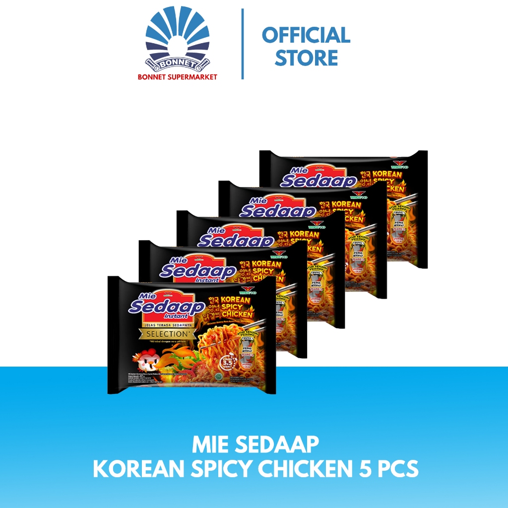 

Mie Sedaap Goreng Korean Spicy Chicken - isi 5 pcs