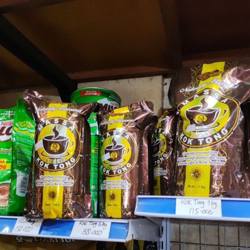

Kopi kok tong /kopi koktong khas kota pematangsiantar 500 gram