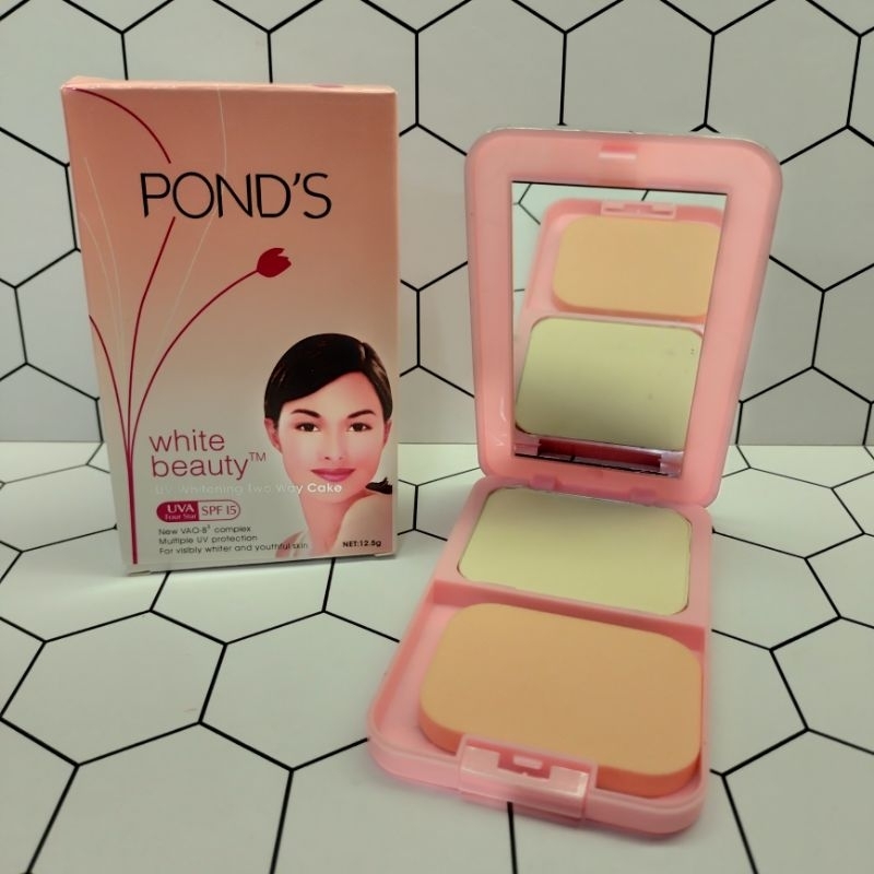 bedak padat ponds white beauty twc