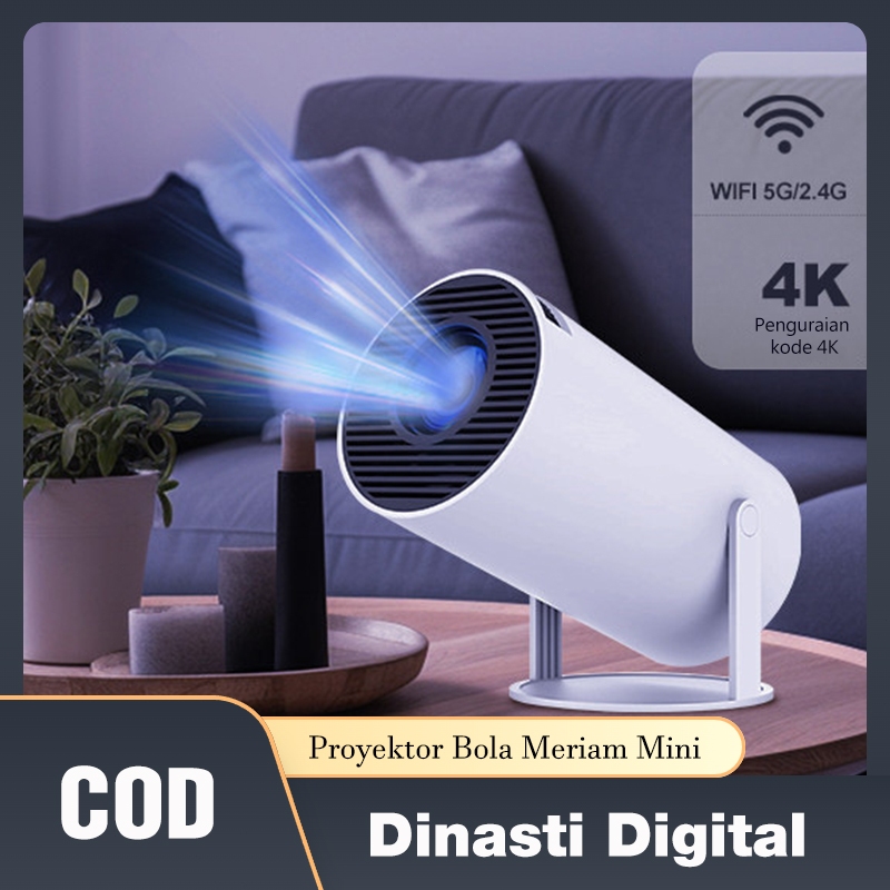 [COD]HY-300proyektor-Proyektor-Proyektor Portabel-Proyektor Rumah-Proyektor dengan remote control