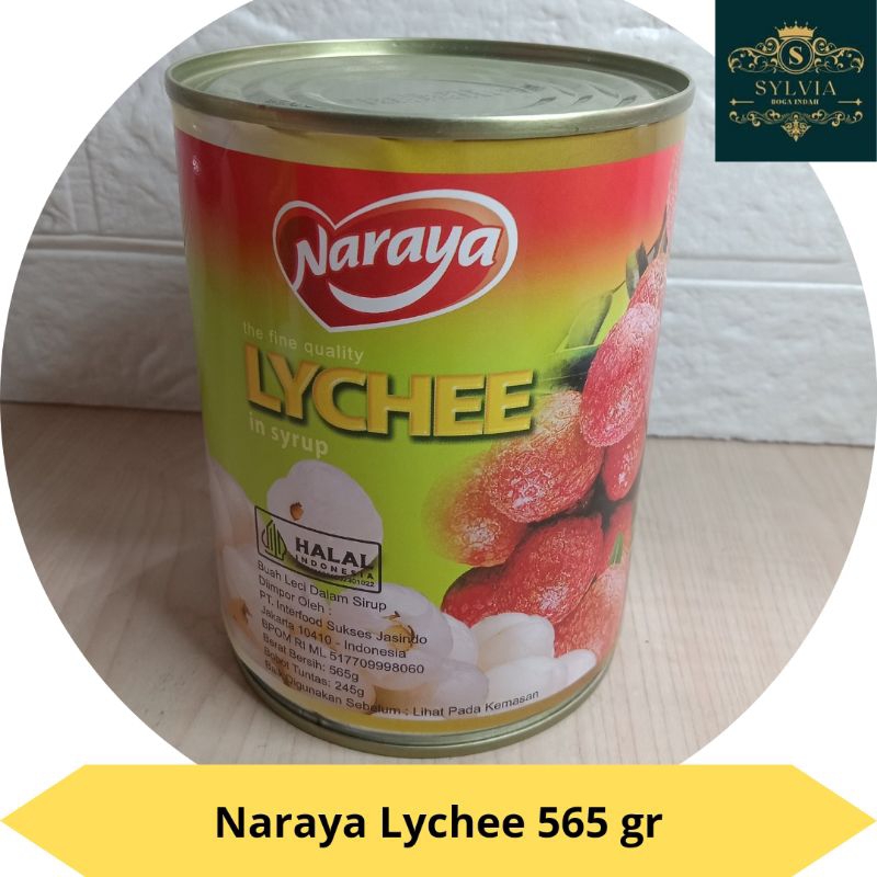 

Naraya Lychee / Leci kaleng 565 gr