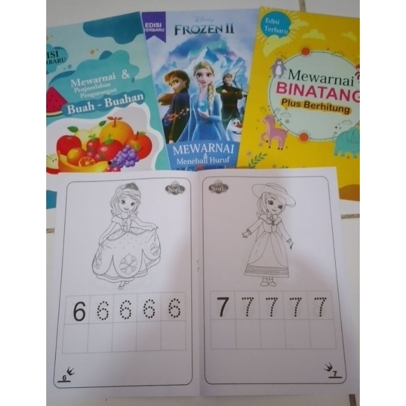

Buku mewarna Paud,Tk