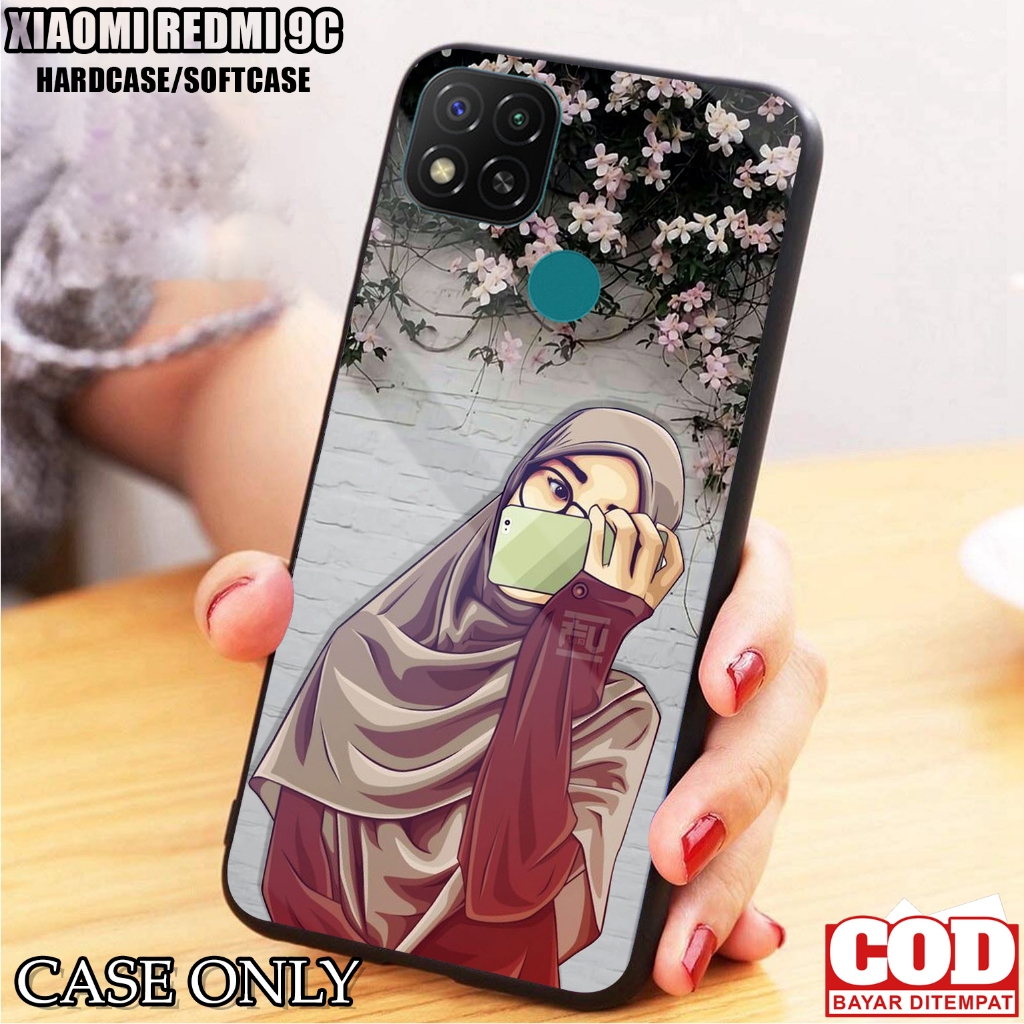 Case XIAOMI REDMI 9C - Casing XIAOMI REDMI 9C [ HIJAB ] Silikon XIAOMI REDMI 9C - Kesing Hp - Casing