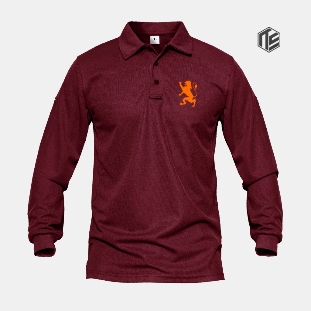 Baju Distro Polo Panjang Giordano Lb Text Orange Kaos Polo Terlaris T shirt Denim Premium Quality