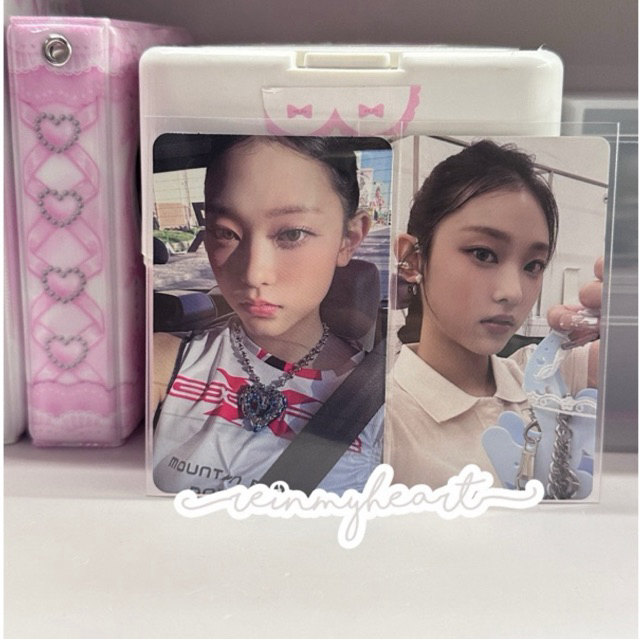 haerin broadcast photocard bundle