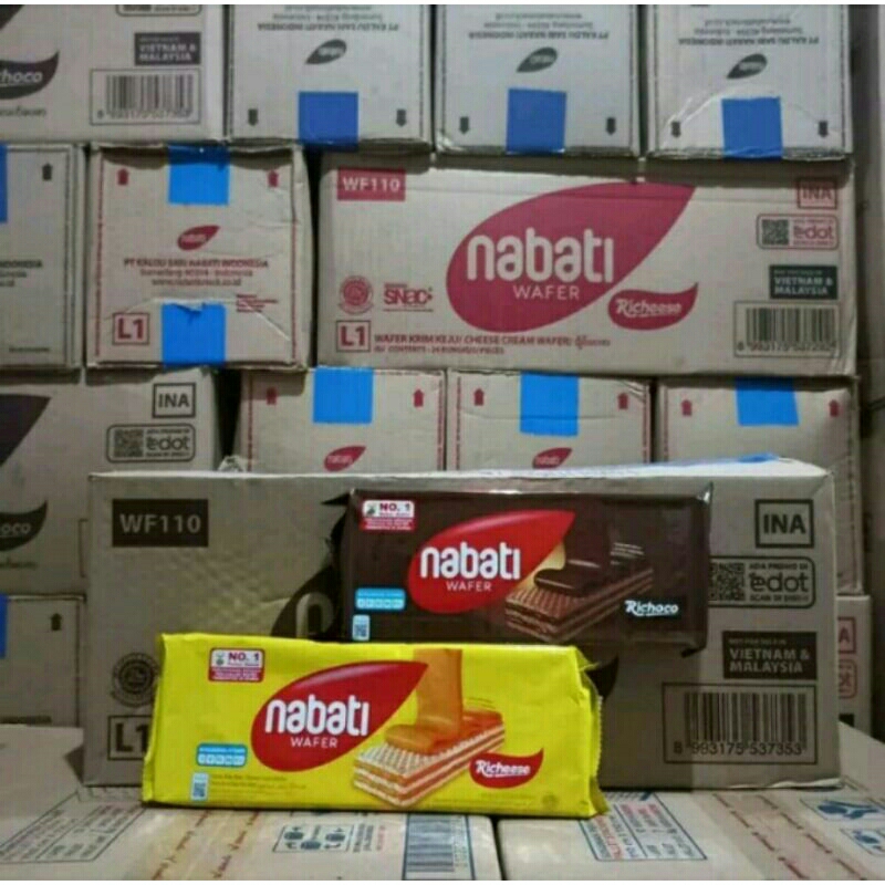 

Nabati wafer 1 dus isi 24 pcs