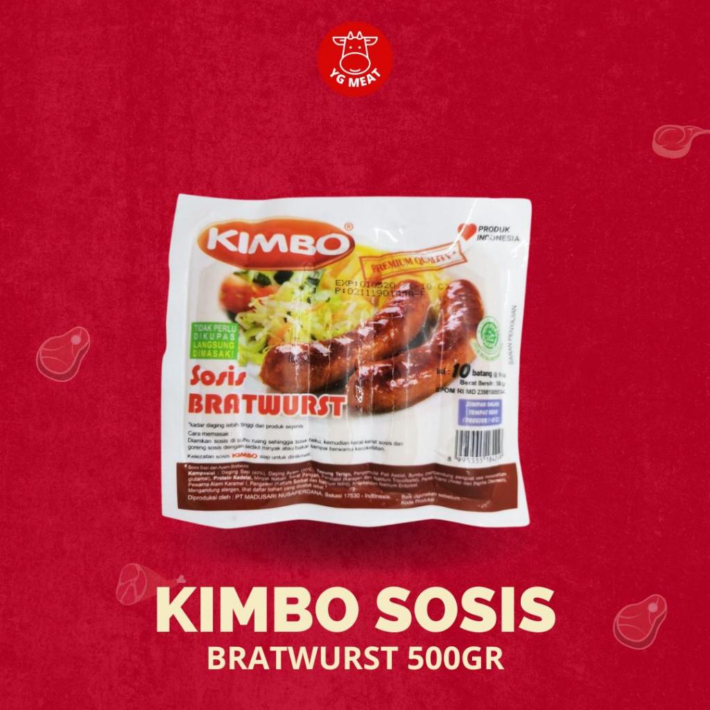 

Kimbo Sosis Bratwurst 500GR