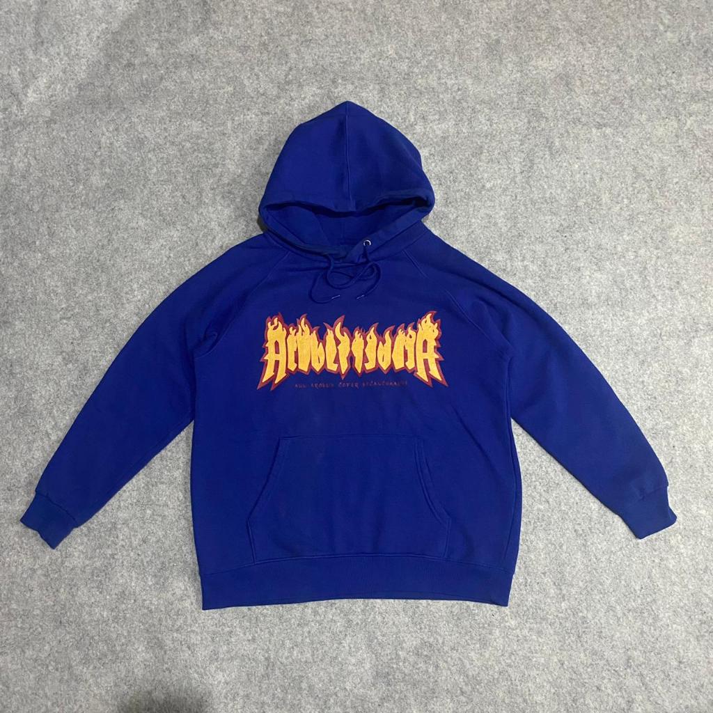 Hoodie Acover Biru SWEATER ACOVER UNISEX PRIA WANITA HOODED ACOVER