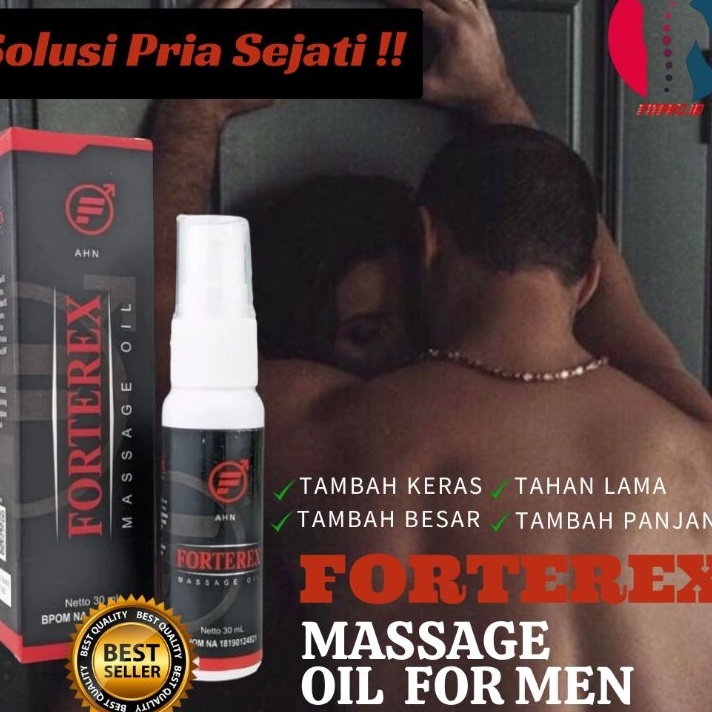 77 FORTEREX MASSAGE OIL ORIGINAL BPOM penambah Size si joni