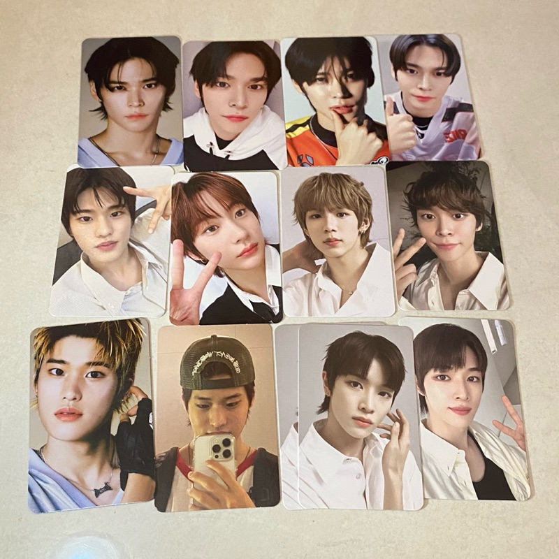 photocard riize pop up store sg24 sunchan eunseok anton sohee shotaro season greetings album gag bib