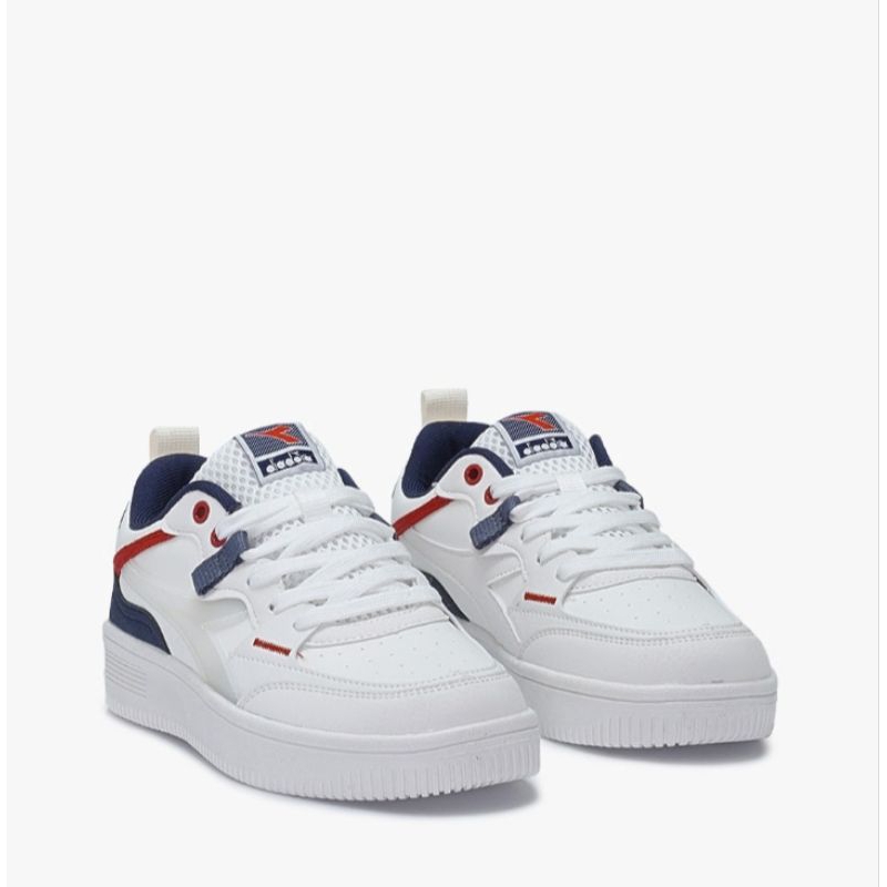 DIADORA HERLIN MEN'S SNEAKERS SHOES WHITE NAVY