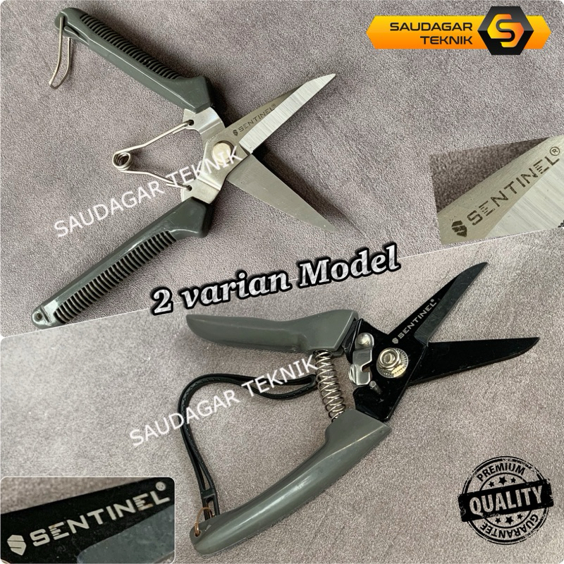 SENTINEL Gunting Dahan Pohon Ranting Bunga Batang Buah Pruning Shear