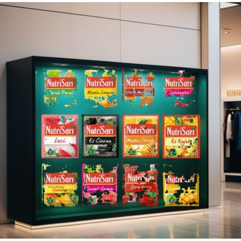 

Nutrisari campuran minuman bubuk renceng
