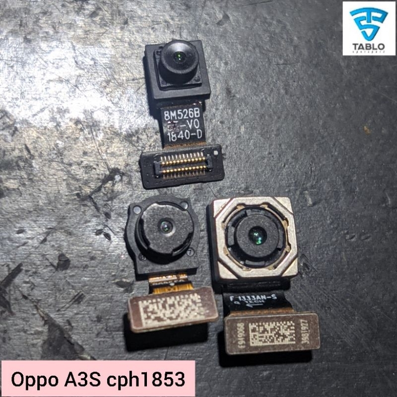 kamera depan belakang Oppo A3S cph1853 original copotan hp