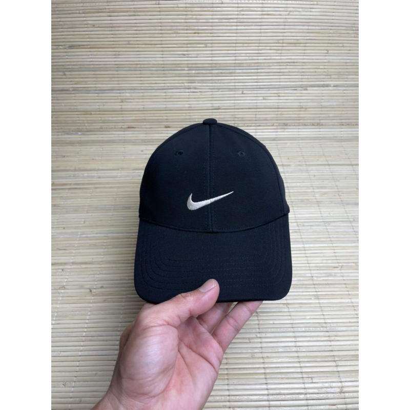 topi nike hitam tebal second original