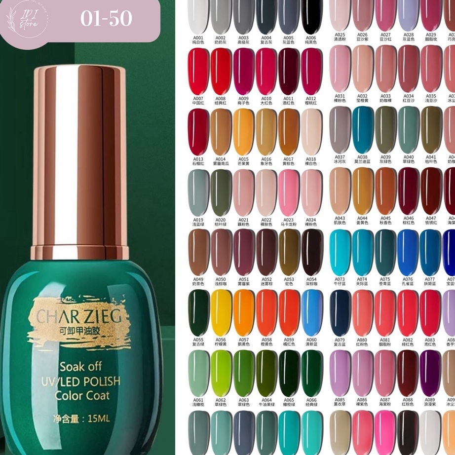 CHARZIEG 15  KUTEK GEL  KUTEKS  NAIL POLISH  GEL POLISH  NAIL ART