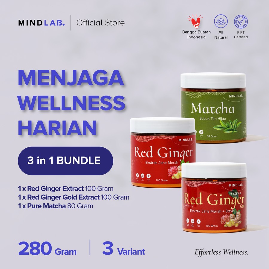 

Red Ginger & Matcha 3 in 1 Bundle - Gift Set Hampers All Occassion (M)