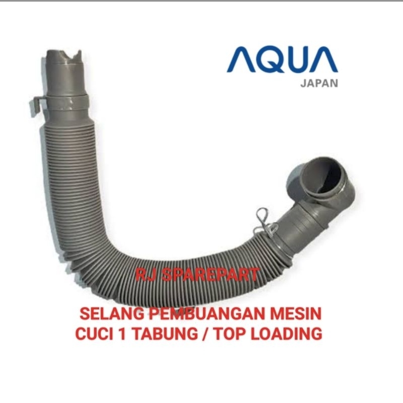 Selang Pembuangan Air Mesin Cuci AQUA Top Loading / 1 Tabung Bukaan Atas