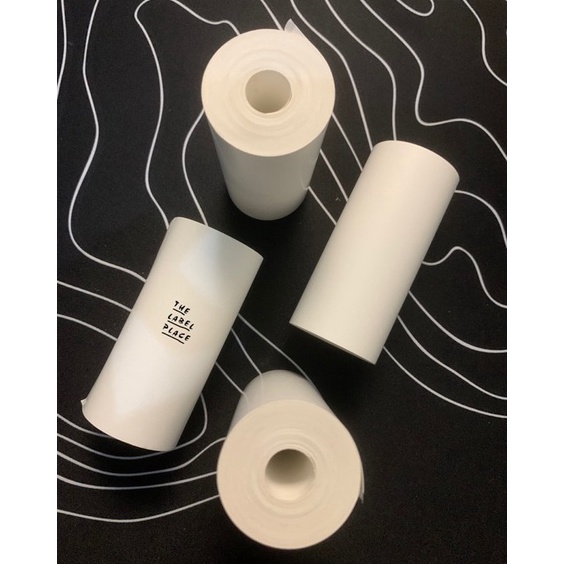

Update Terbatas Kertas Thermal Label Sticker 8mm x 1 meter Continuous KERTAS THERMAL LABEL STIKER 8 x 1 METER