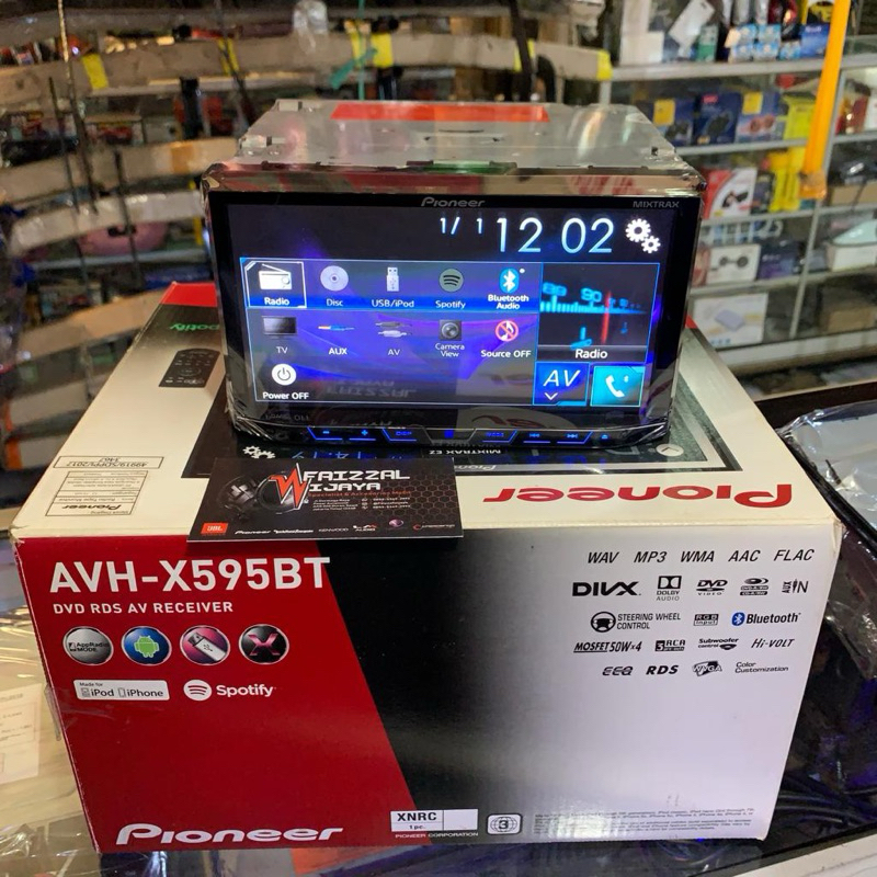 pioneer AVH-X595BT Bluetooth 7 Inch