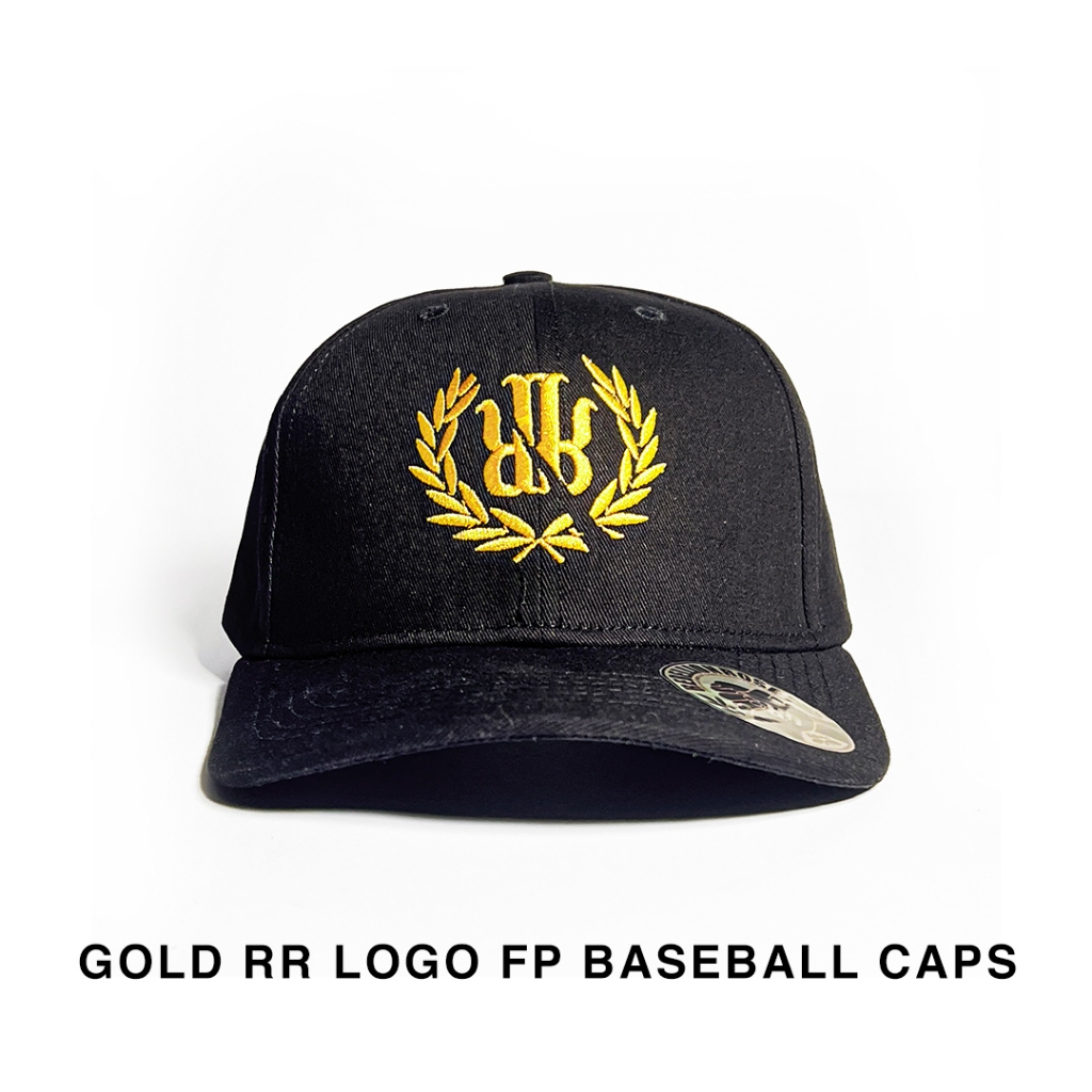 READY STOCK - GOLD RR LOGO FP BASEBALL - Topi Original Rebellion Rose Snapback Polo Baseball Caps