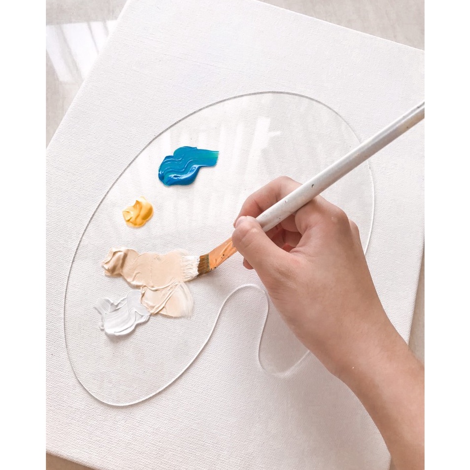 

Grosir Terlaris Acrylic Palette Palet Bening Akrilik ByPainters 29x185Cm 2mm