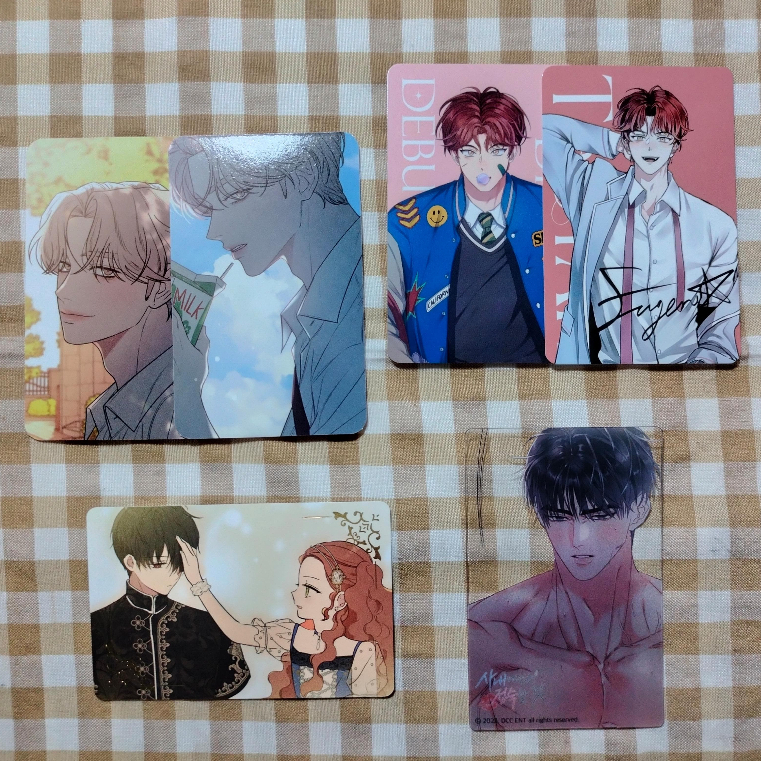 [MANHWA] PHOTOCARD/MERCH OFFICIAL