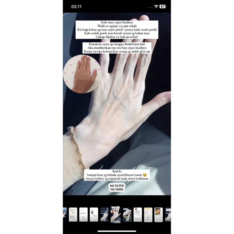 HB whitening booster