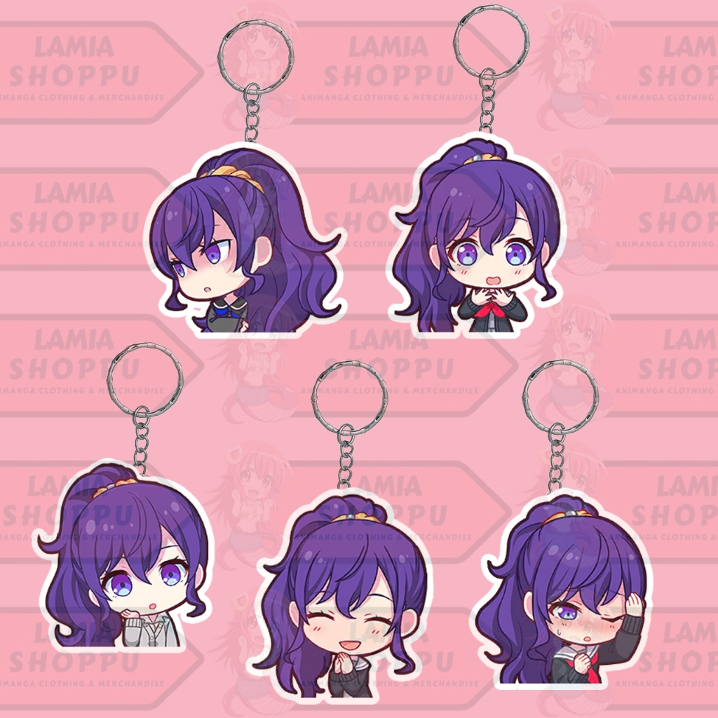 Gantungan Kunci Project Sekai Mafuyu  | Ganci Akrilik Asahina Mafuyu Chibi 25-ji, Nightcord de