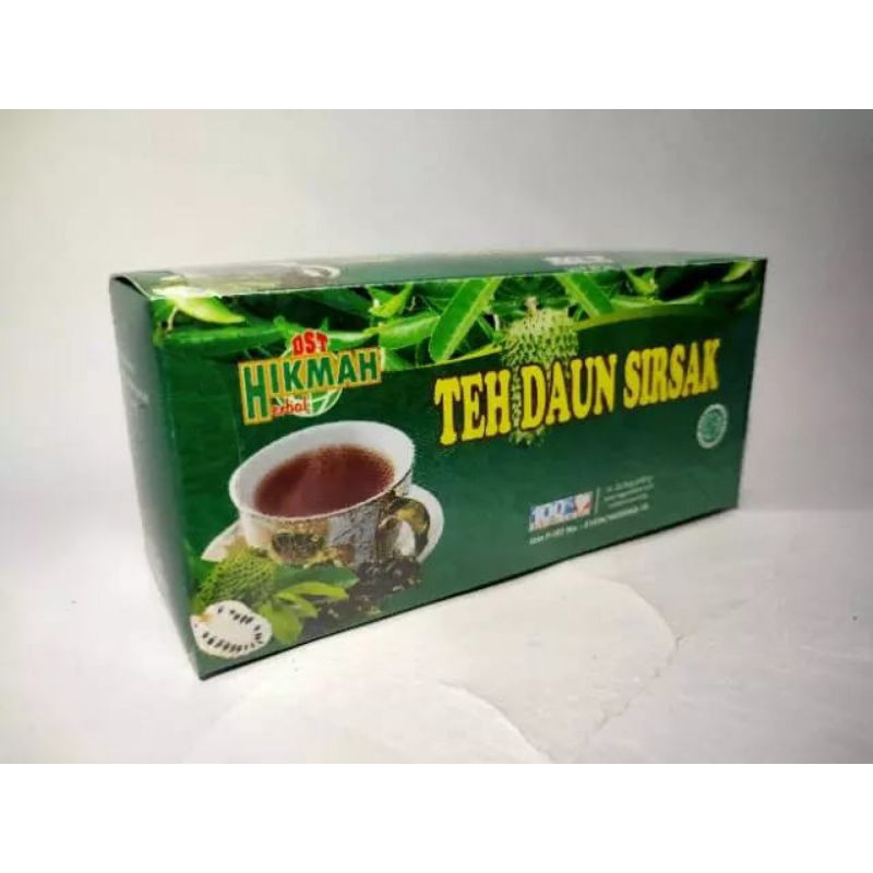 

Teh daun sirsak, teh herbal untuk asam urat dan kolestrol.