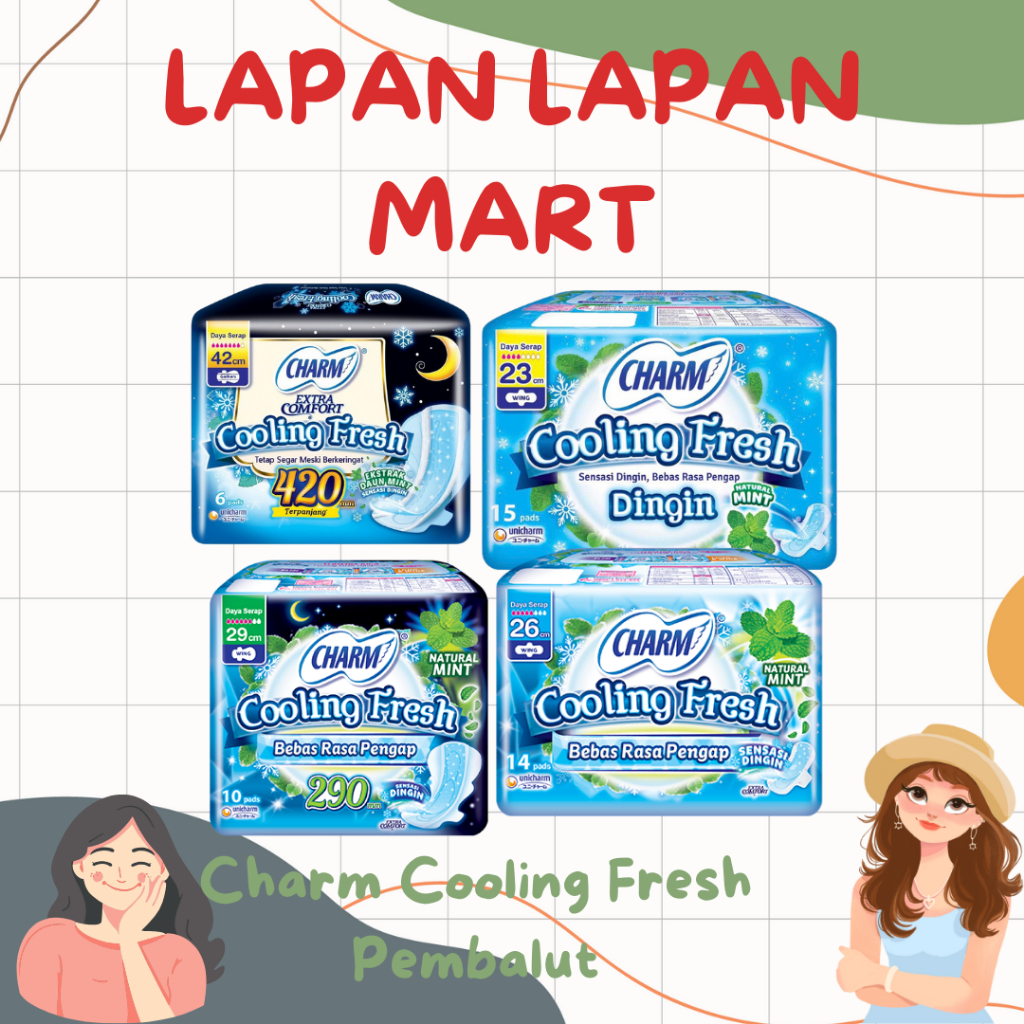 Charm Cooling Fresh (Pembalut Wanita)