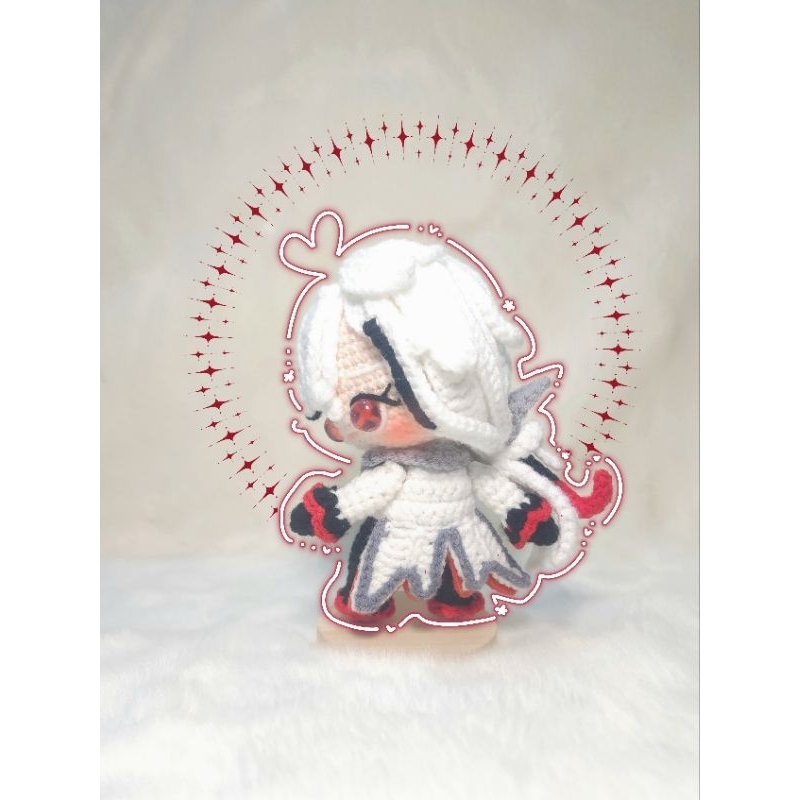 Arlecchino Genshin Impact Doll Boneka