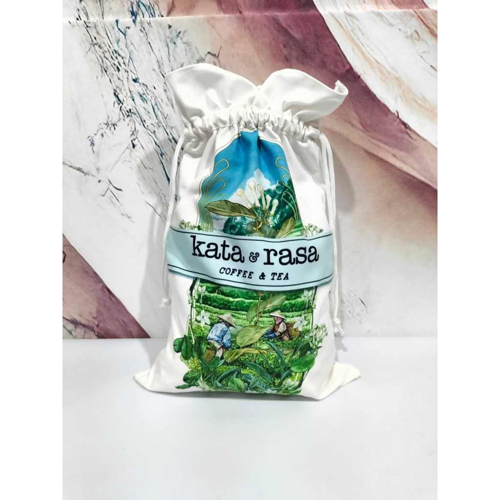 Tas Serut Bahan Baby Canvas/Tas Serut Custom Murah/Tas Serut Custom Desaign