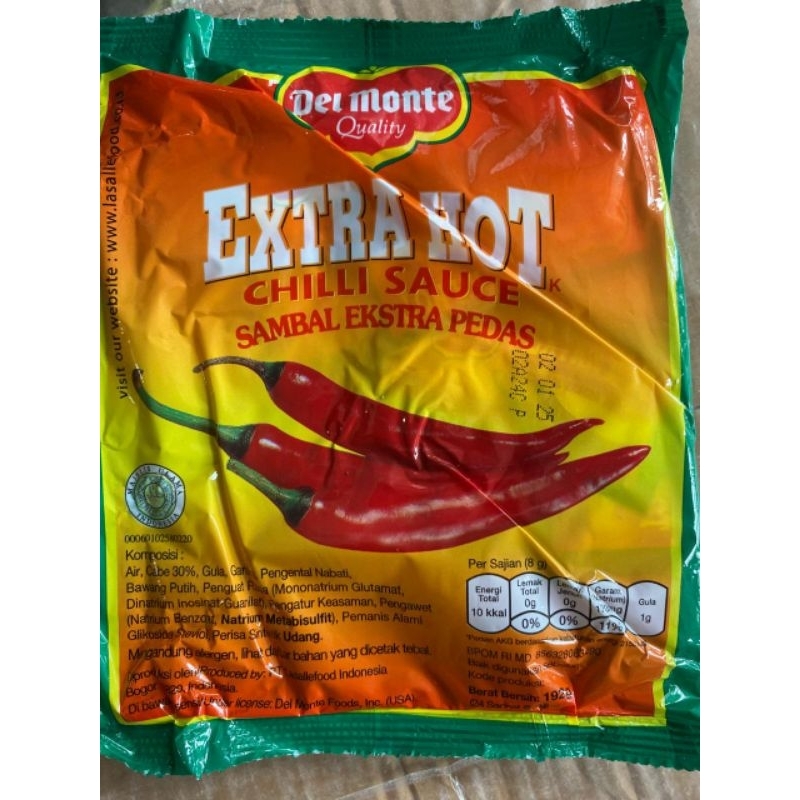 

SAUS DELMONTE EXTRA HOT ( 24Sachet )