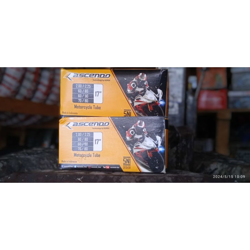 Ban dalam ukuran 50/100, 60/80, 60/90, 70/80 ring 17 ban dalam ban kecil / ban cacing