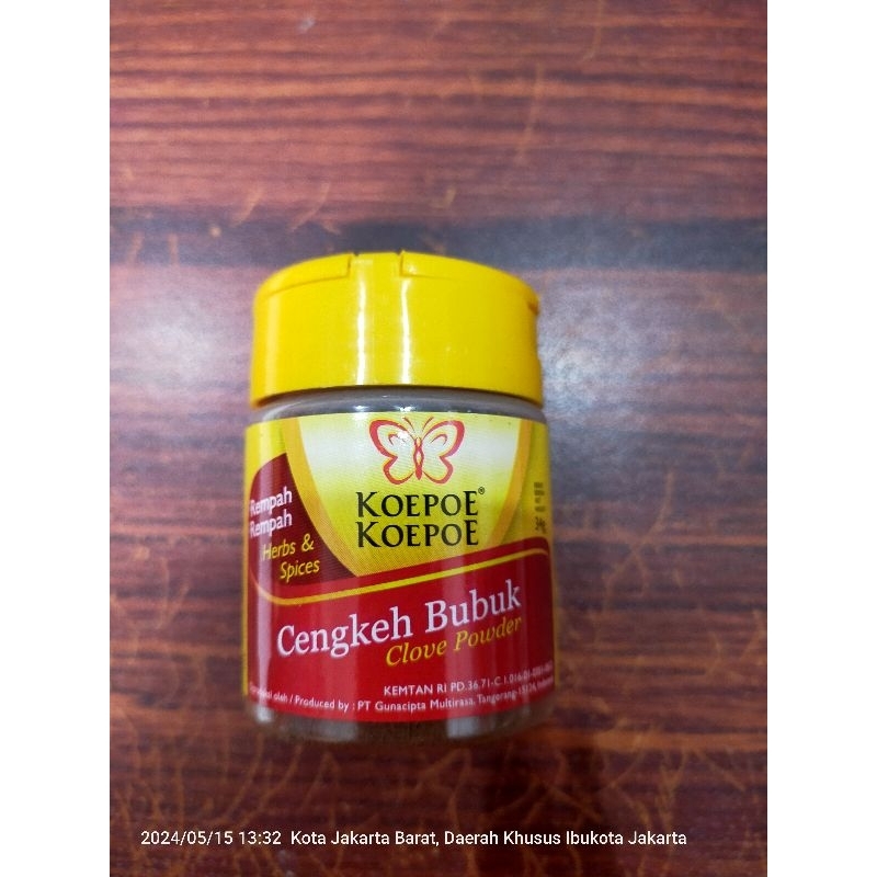 

KOEPOE KOEPOE CENGKEH BUBUK 34 gr