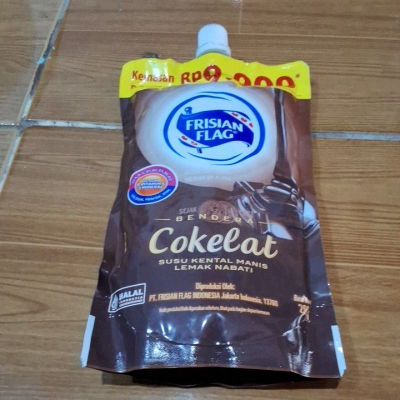 

Frisian Flag / SUSU KENTAL MANIS 260g / susu kental manis kemasan pouch 260g